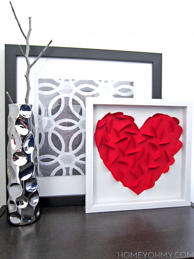 Diy Heart Wall Art Homey Oh My