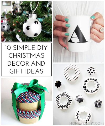 10 Simple DIY Christmas Decor and Gift Ideas by Homey Oh My! - Homey Oh My