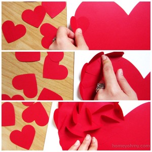 DIY Heart Wall Art - Homey Oh My