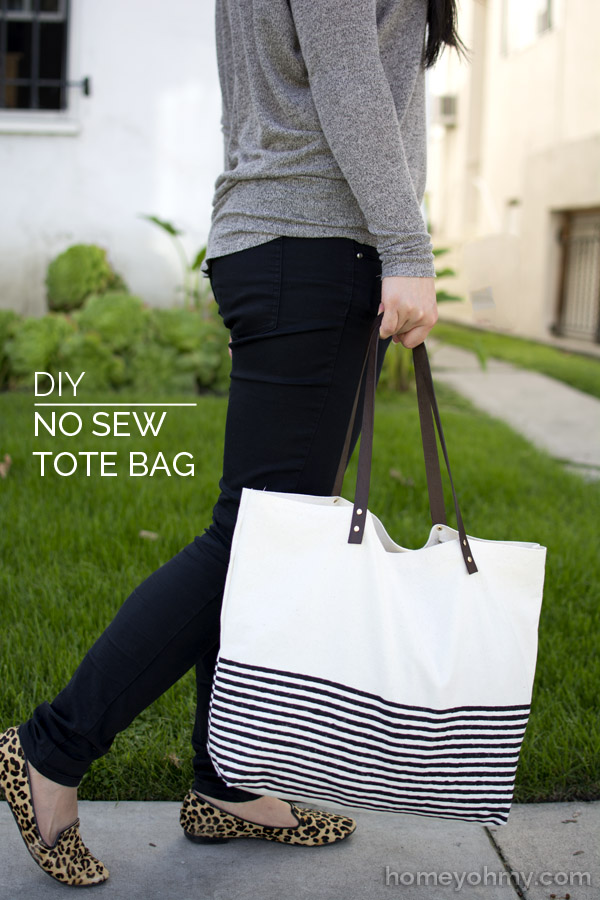 Easy Sew Fabric Grocery Sack Holder