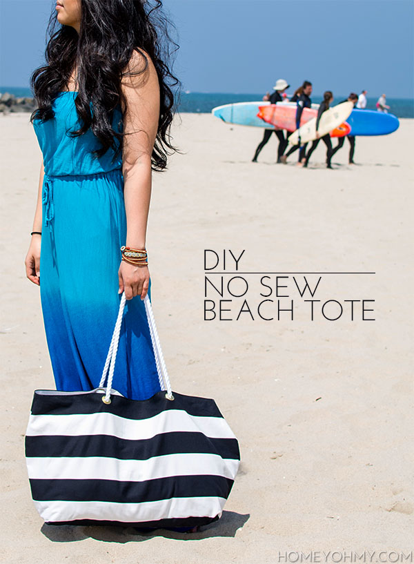 DIY beach bag   .