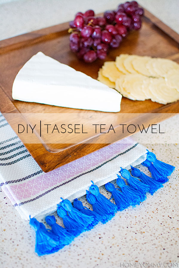 How to Make Fabric Tassels Using Fabric Shop Towels