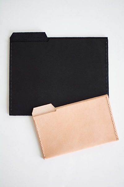 leather folders factory