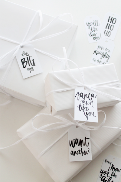 13 Holiday Gift Tag Printables - Homey Oh My