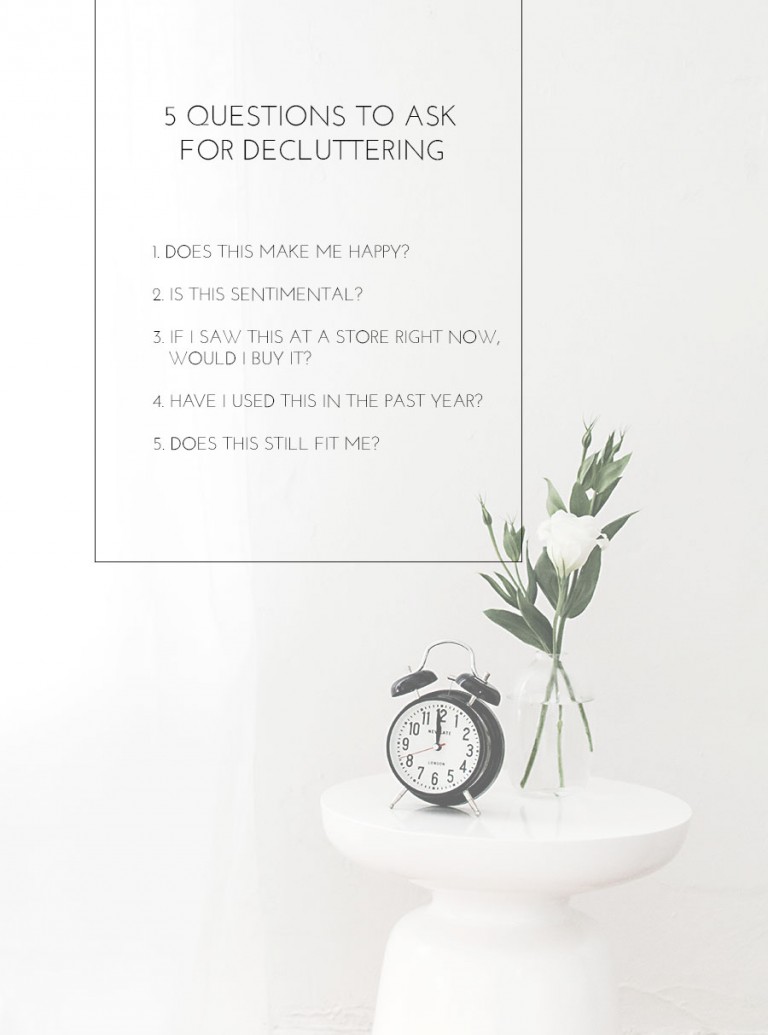 Top 5 Decluttering Tips - Homey Oh My