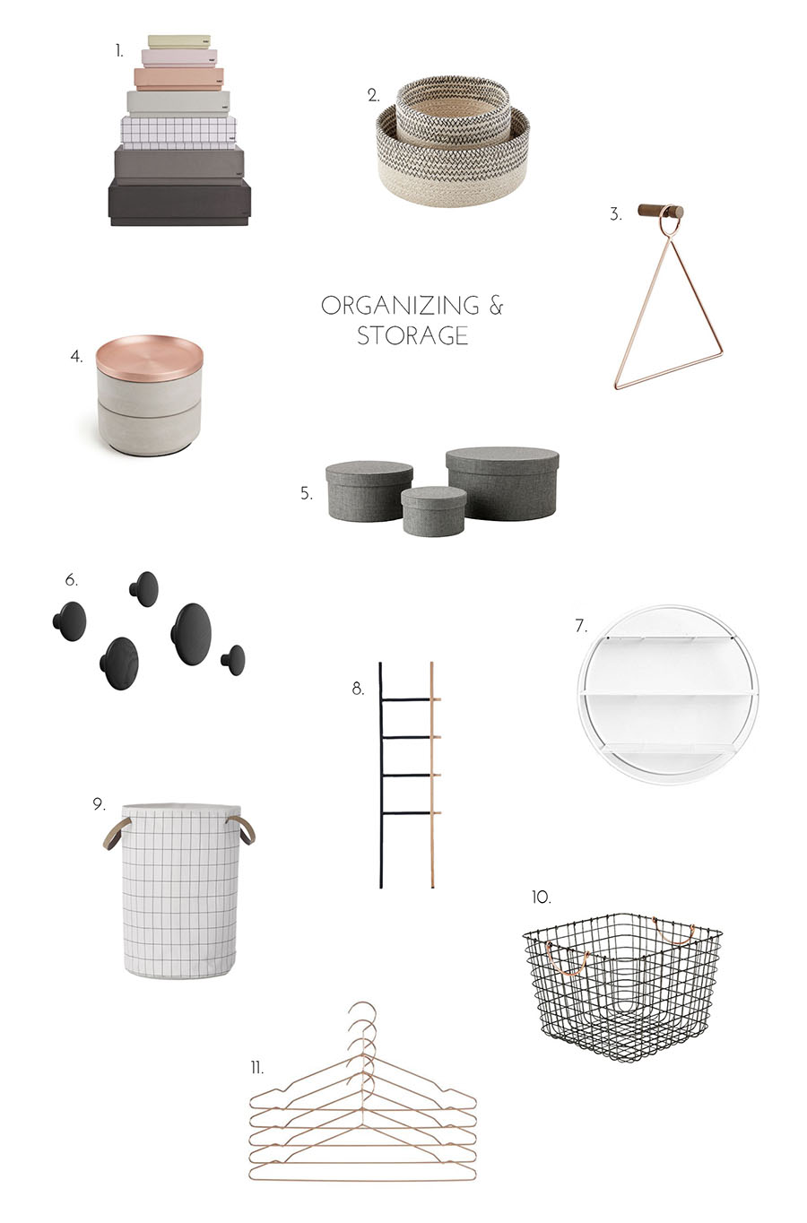 Shop: Organizing and Storage Accessories - Homey Oh My