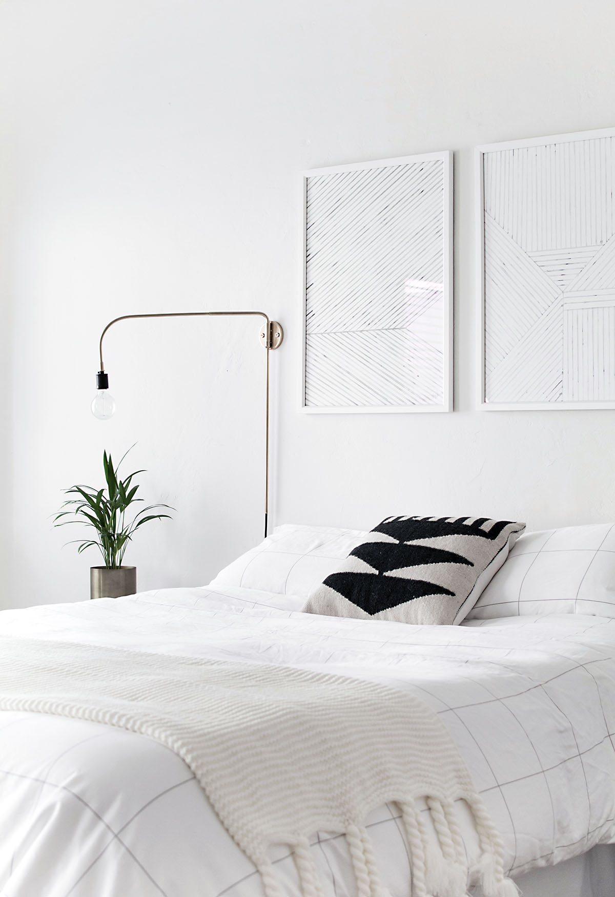 light minimal bedroom 2 - Homey Oh My