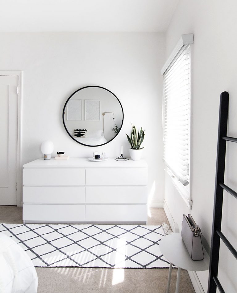 How to Achieve a Minimal Scandinavian Bedroom - Homey Oh My