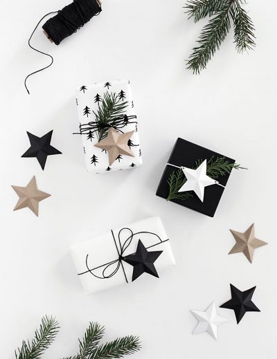 3D Paper Stars Printable - Homey Oh My