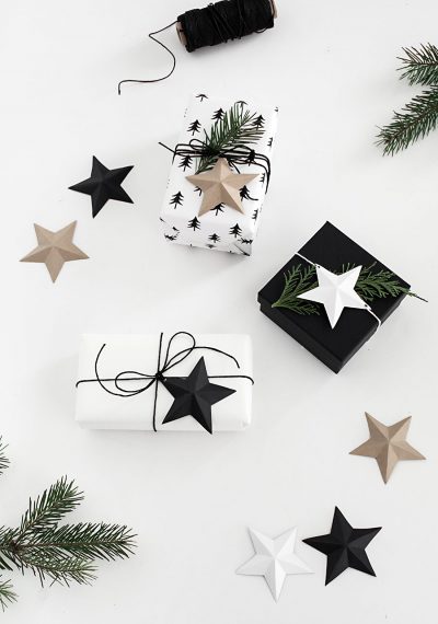 3D Paper Stars Printable - Homey Oh My