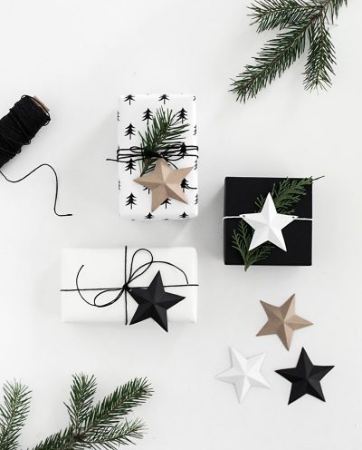 3D Paper Stars Printable - Homey Oh My