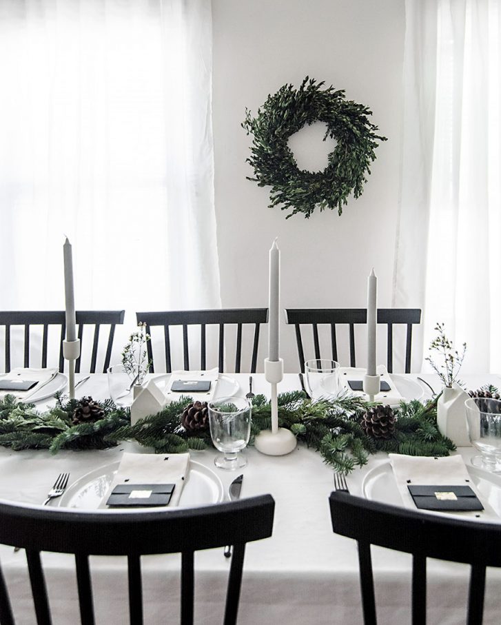 Easy Ways to Set a Festive Holiday Table - Homey Oh My